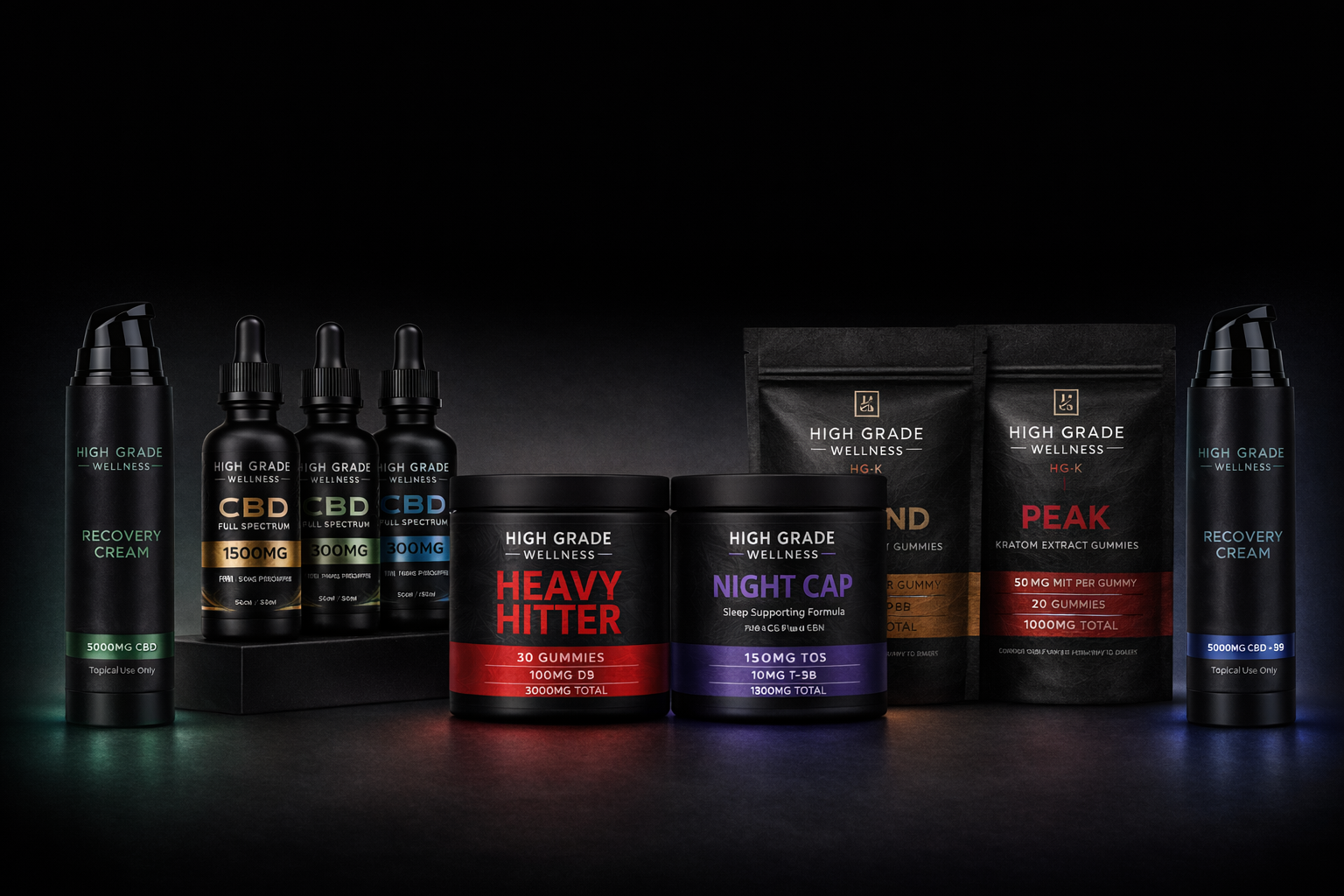 High Grade Wellness Product Range
